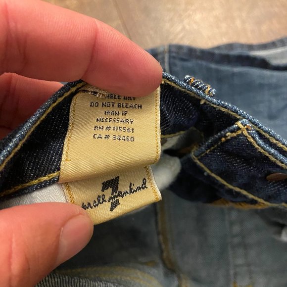 7 For All Mankind Girls' Miniskirt - Size 12 - Picture 5 of 6